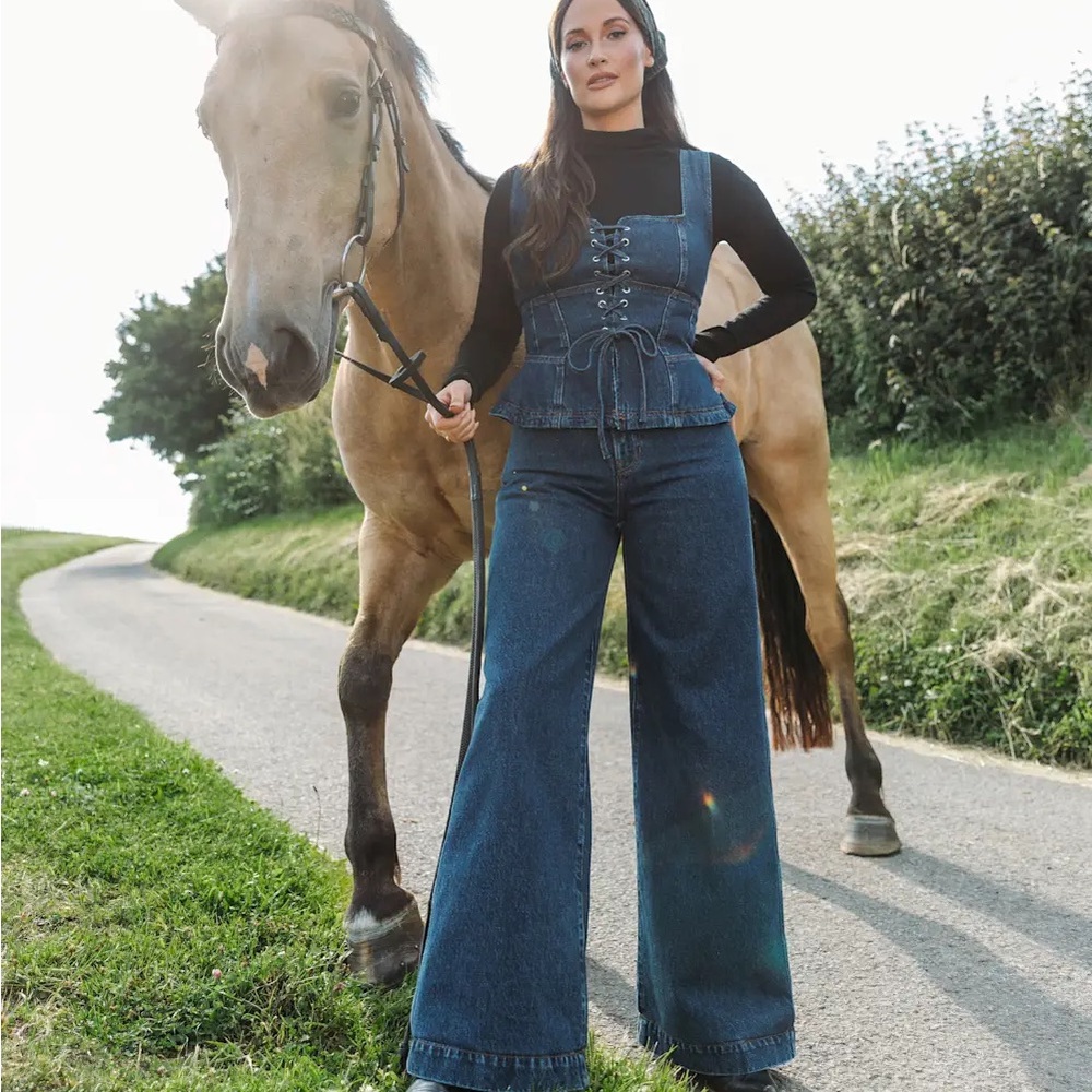 Austin Ultra High Rise Wide Leg Jeans